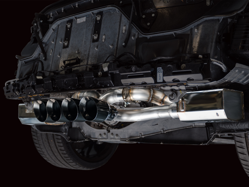 Chevrolet Corvette Z06 Performance Exhaust - AWE Tuning - SwitchPath Cat-Back - Diamond Black - `23-`27